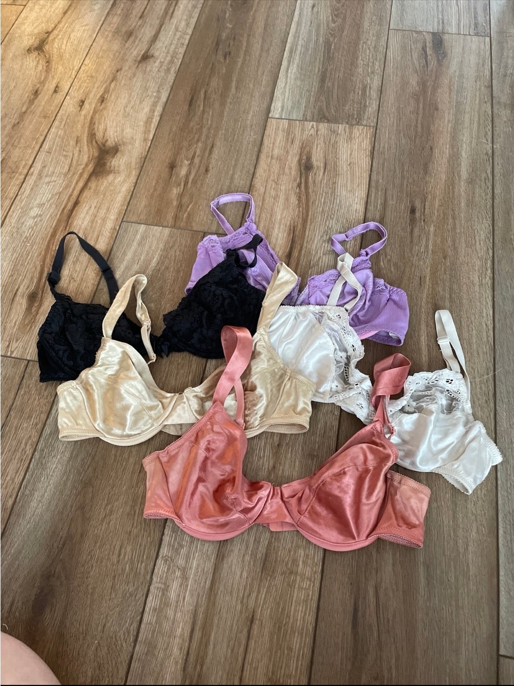 Vintage Y2K Victoria’s Secret Bra Lot Satin Lace 36B